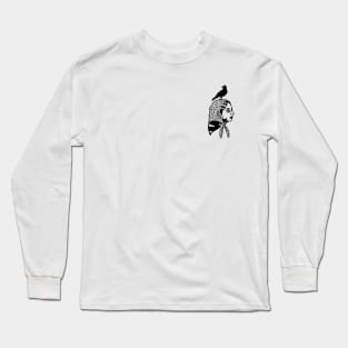 Crow Lady Long Sleeve T-Shirt